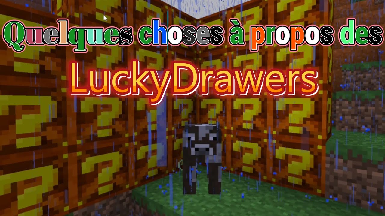 Quelques choses à propos des LUCKY DRAWERS [Paladium V8] YouTube