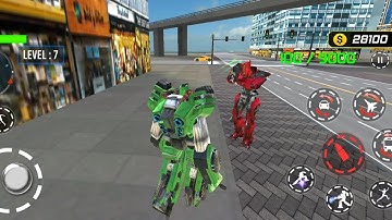 Army Bus Robot Car Games - Transformers Robot Game Adventure Best For Kids Game
