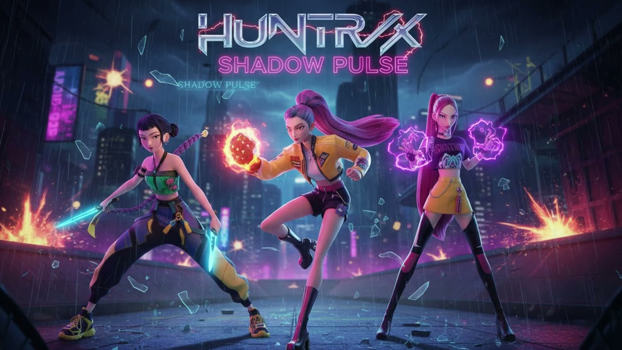 HUNTR/X - Shadow Pulse | K-Pop Demon Hunters Original Song