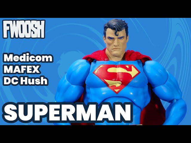 MAFEX Superman Hush DC Comics Batman Medicom Action Figure Review