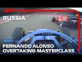 Fernando Alonso's Overtaking Masterclass | 2021 Russian Grand Prix