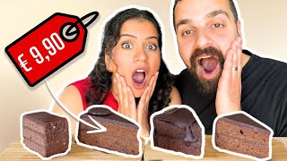 €3.80 vs €9.90 Chocolate cake! (Original Sachertorte)