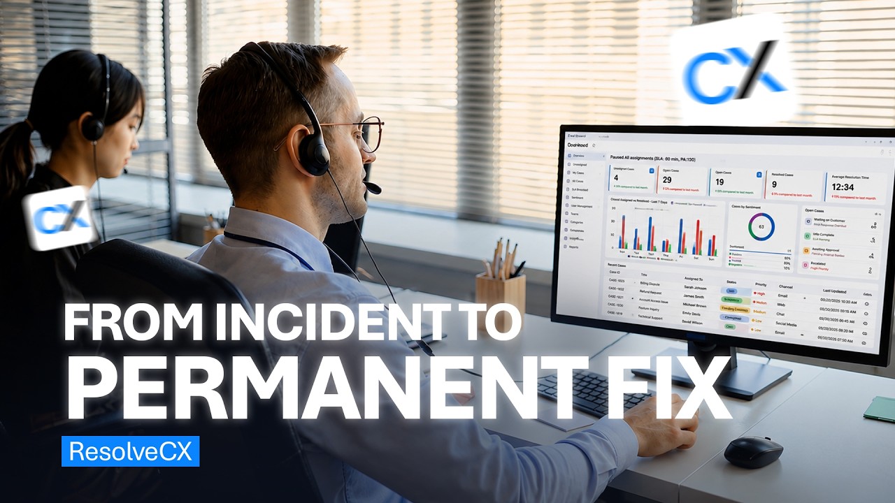 ResolveCX: Problem Management Software | Eliminate Recurring Failures at the Root
