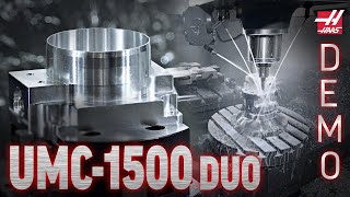 Haas UMC-1500-Duo Cutting Demo - Haas Automation, Inc.