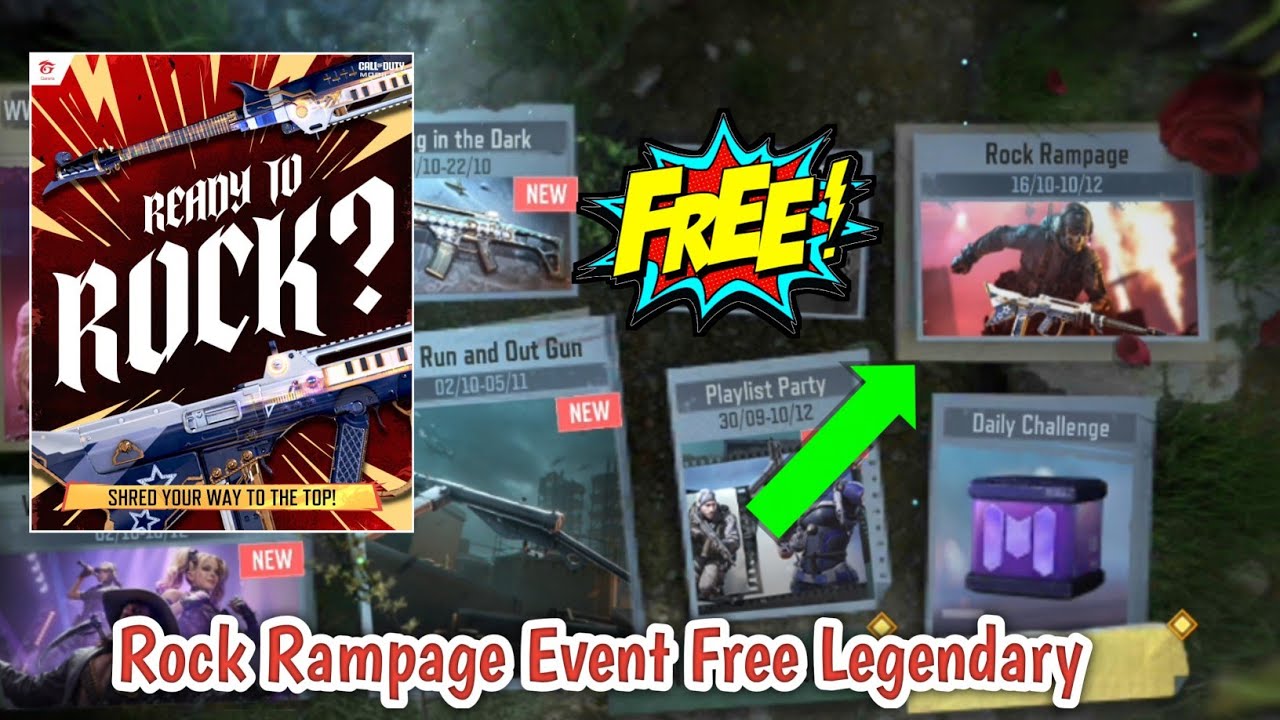 Как исправить ошибку в событии Rock Rampage в CODM 2025 | Событие Rock Rampage в CODM 2025 | Rock...