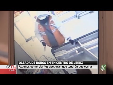 Oleada de robos en el centro de Jerez