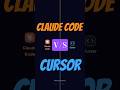 Cursor vs Claude Code - 5 rounds, 1 winner. #ai #claude #cursor