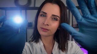 ASMR Deutsch Arzt Roleplay: Cranial Nerve Exam - aber alles ist falsch (Soft Spoken German ASMR) screenshot 3