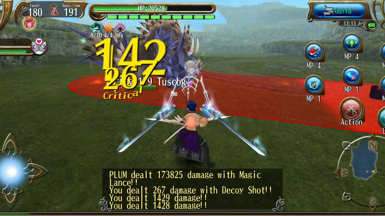 Toram Online DPS Pet + Support Bowtana vs Tuscog Hard YouTube