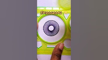 ✨ Mesmerizing Spirograph Design | Geometric Art with Spirograph Ruler ✨#Spirograph #SpirographArt