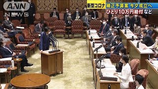 “10万円給付”含む支援策　補正予算がきょう成立(20/04/30)