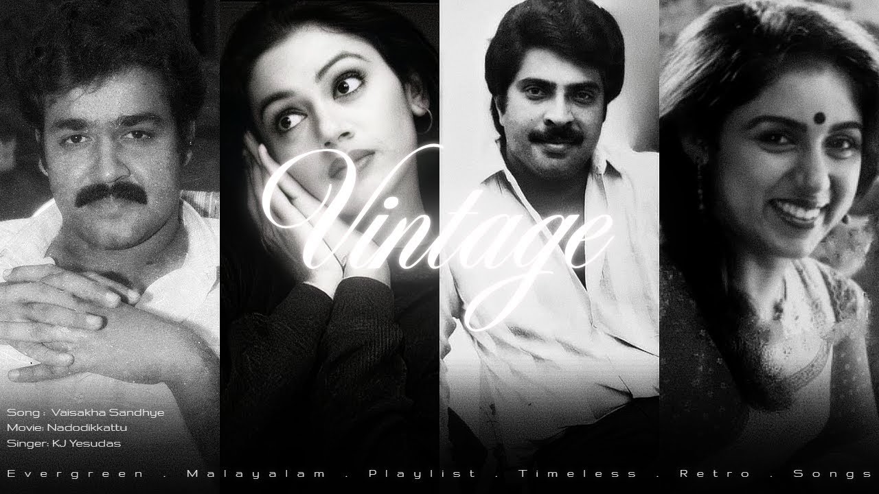 Vintage Malayalam Playlist | Evergreen Retro Songs