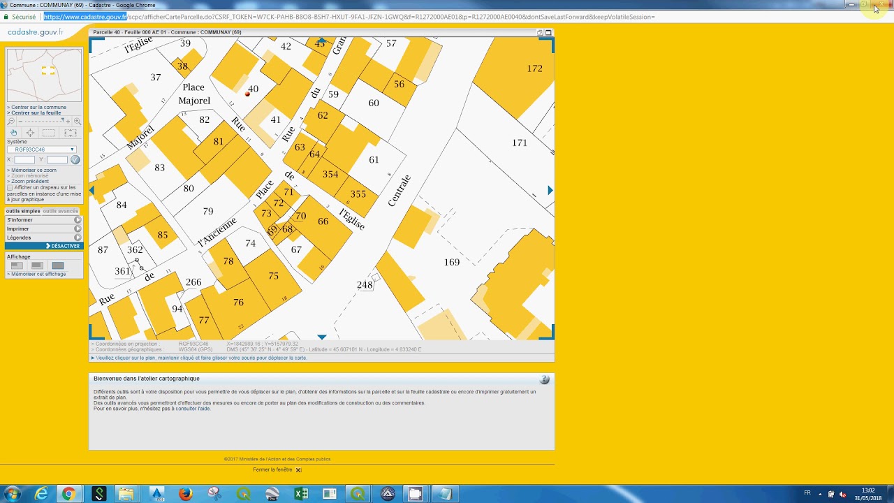 Cadastre OFFICIEL Français SOUS QGIS 3.0  Gratuit  YouTube