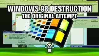 [Vinesauce] Joel - Windows 98 Destruction (Original Attempt)