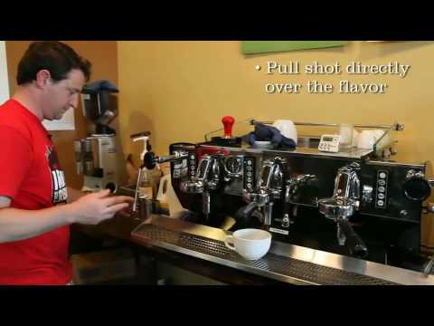 Flavored Caffe Latte Method of Production
