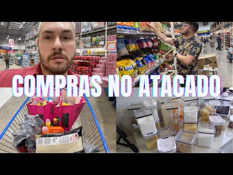 COMPRAS NO ATACADO + ORGANIZANDO A DESPENSA | Luh Sicchierolli