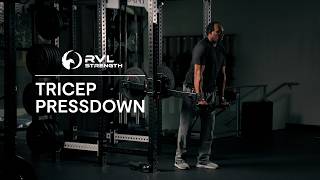 RVL Strength System | Tricep Pressdowns with RVL Wings | Setup & Proper Form