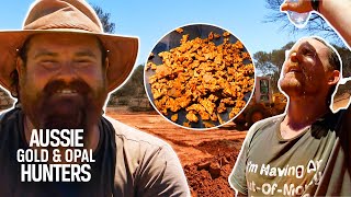 Gold Timers Make Their First Ever Gold Hunt Under Extremely HOT Temperatures l Aussie Gold Hunters