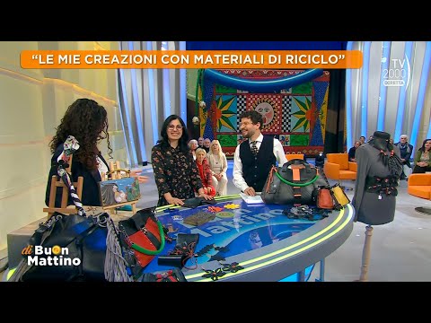 Di Buon Mattino (Tv2000) - Creazioni con materiali di riciclo