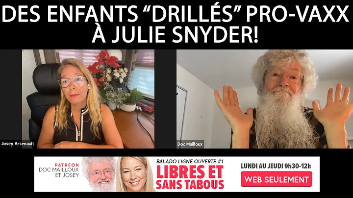 DES ENFANTS "DRILLS" PRO-VAXX  JULIE SNYDER!