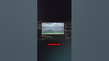 Ocean Waves in UE5: Direct Waves to Shoreline Easily - # Tip 2 #cgcircuit #unrealengine #gamedev