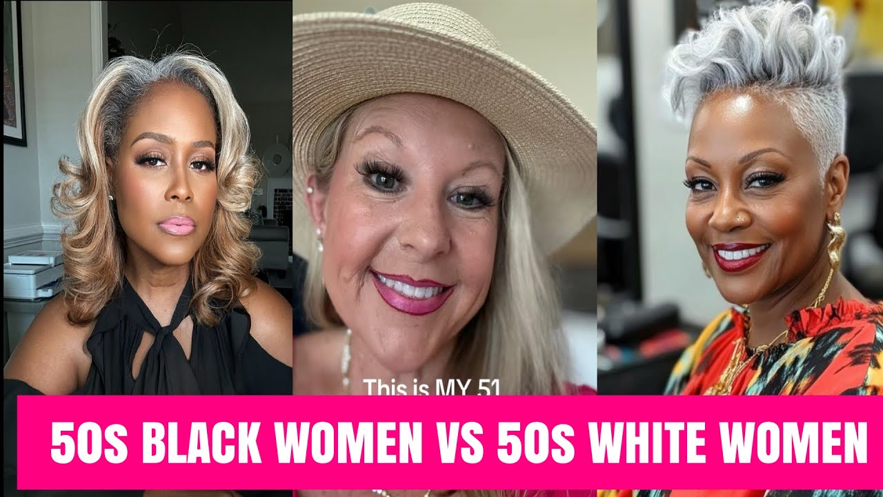 Black Women In Their 50s Vs White Women In Their 50s TikTok Challenge -  Who Ate? #foryou 