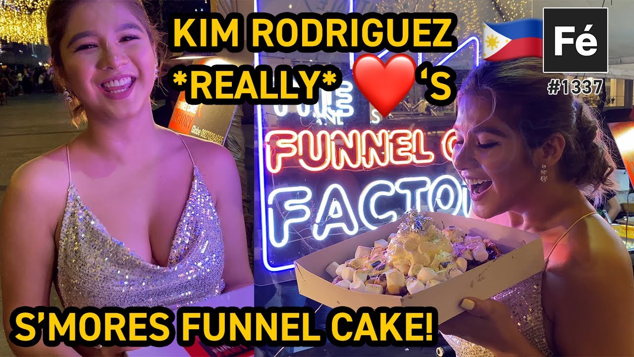 Kim Rodriguez REALLY Loves Funnel Cakes! | #1337