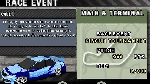 NFS Most Wanted GBA - Part 48 - Blacklist #7 - Earl