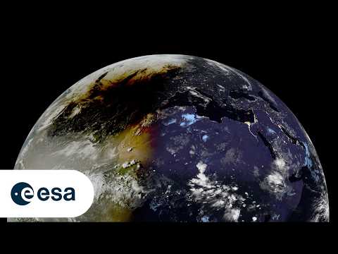MTG-I1 captures eclipse path of totality over Europe