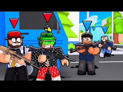 We Are Best Teammates With My Dad in Roblox Gunfight Arena
