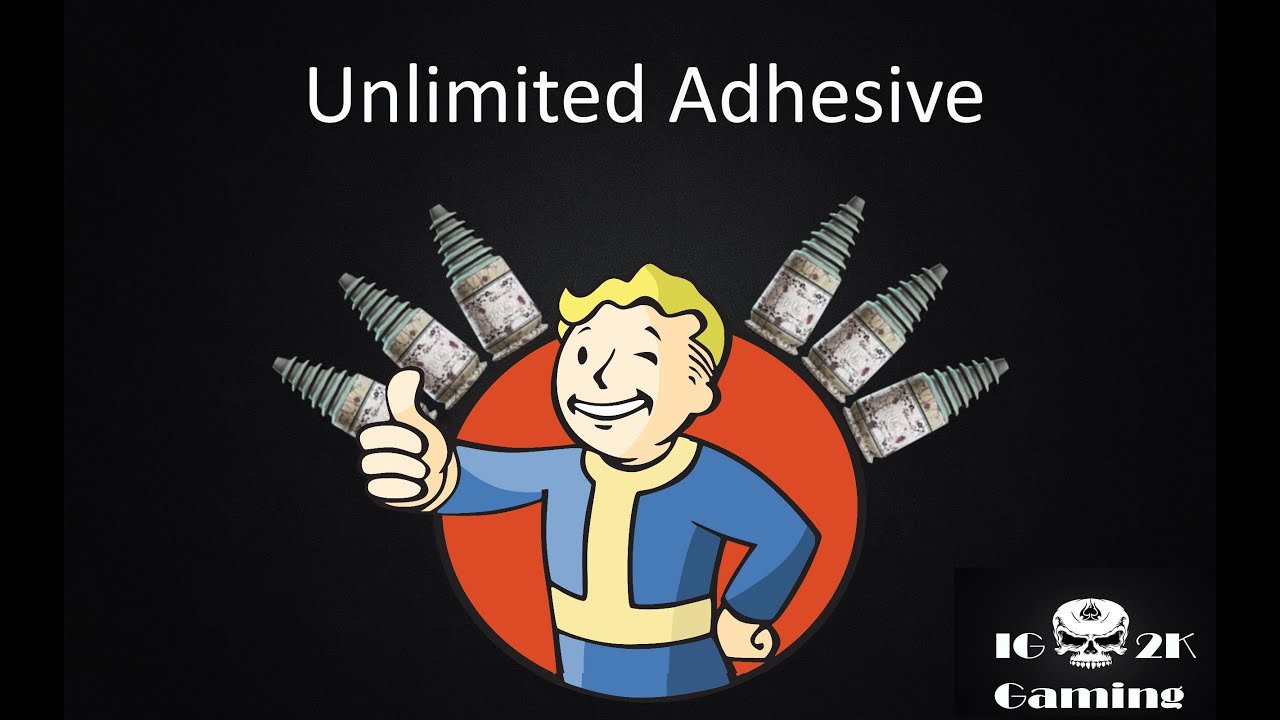 Fallout 4 Settlement Tips Unlimited Adhesive Farming Method (Fast and