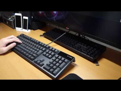 REALFORCE / R2-JP4-BK - e-typing - YouTube