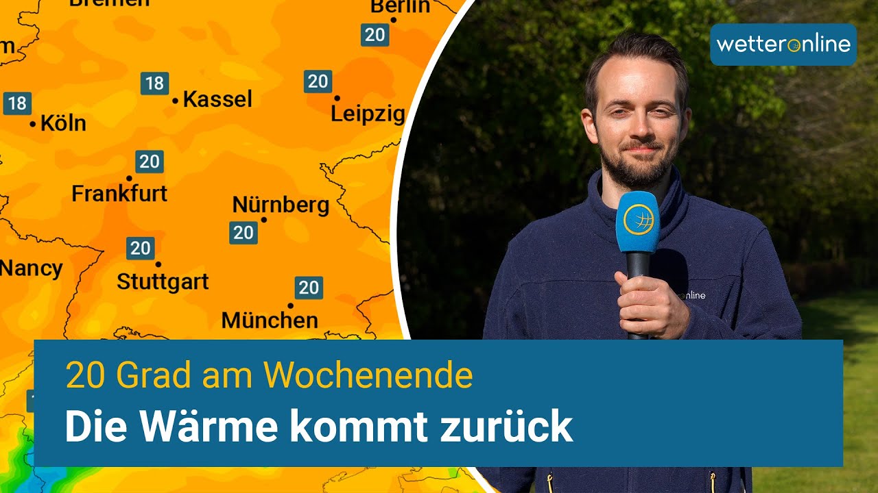 Wärme kehrt zurück – 20 Grad am Wochenende - YouTube