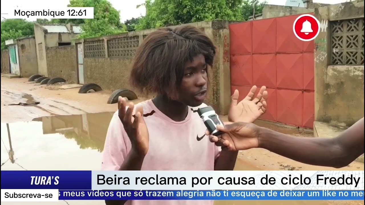 Beira reclama por causa de ciclone Freddy