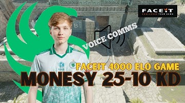 DEMO POV - M0NESY (25-10) KD - 4000 ELO FACEIT GAME (Ancient)  #m0nesy #cs2 #faceit