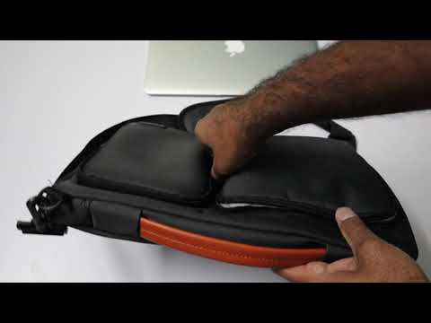 CASE U Poliester 13,3 inci 360 Derajat Tas Laptop Ramping Pelindung Hitam Terbaik untuk Macbook & Windows by Rehan Hanar