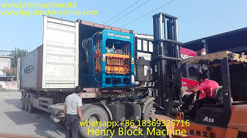 Today our QT4-20  automatic block making machine loaded for our customer in BANGLADESH