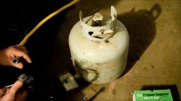 Converting a Gas Dryer to Use Propane