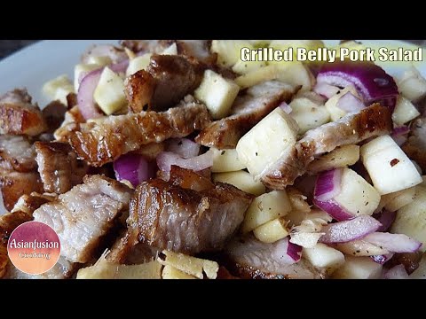 Video: Masarap Na Salad Na May Pinakuluang Baboy