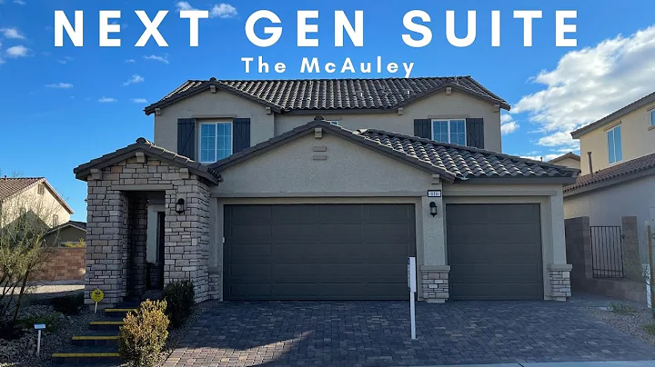 Next Gen Suite | New Homes For Sale Henderson | The McAuley by Lennar Sage Tour,  $570k+, 3,072sf