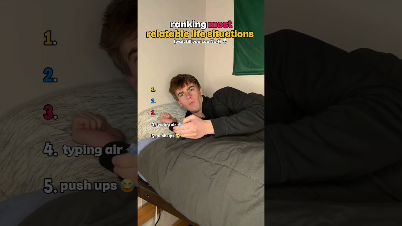 ranking most relatable life situations #shorts