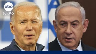 Biden administration delaying ammunition deliveries to Israel