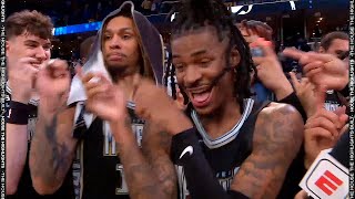 Ja Morant \& the Grizzlies' Postgame Celebrations are 🔥