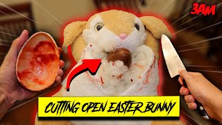 **GROSS** DO NOT CUT OPEN A GIANT EASTER BUNNY AT 3AM (EASTER BUNNY SUMMONED!!)