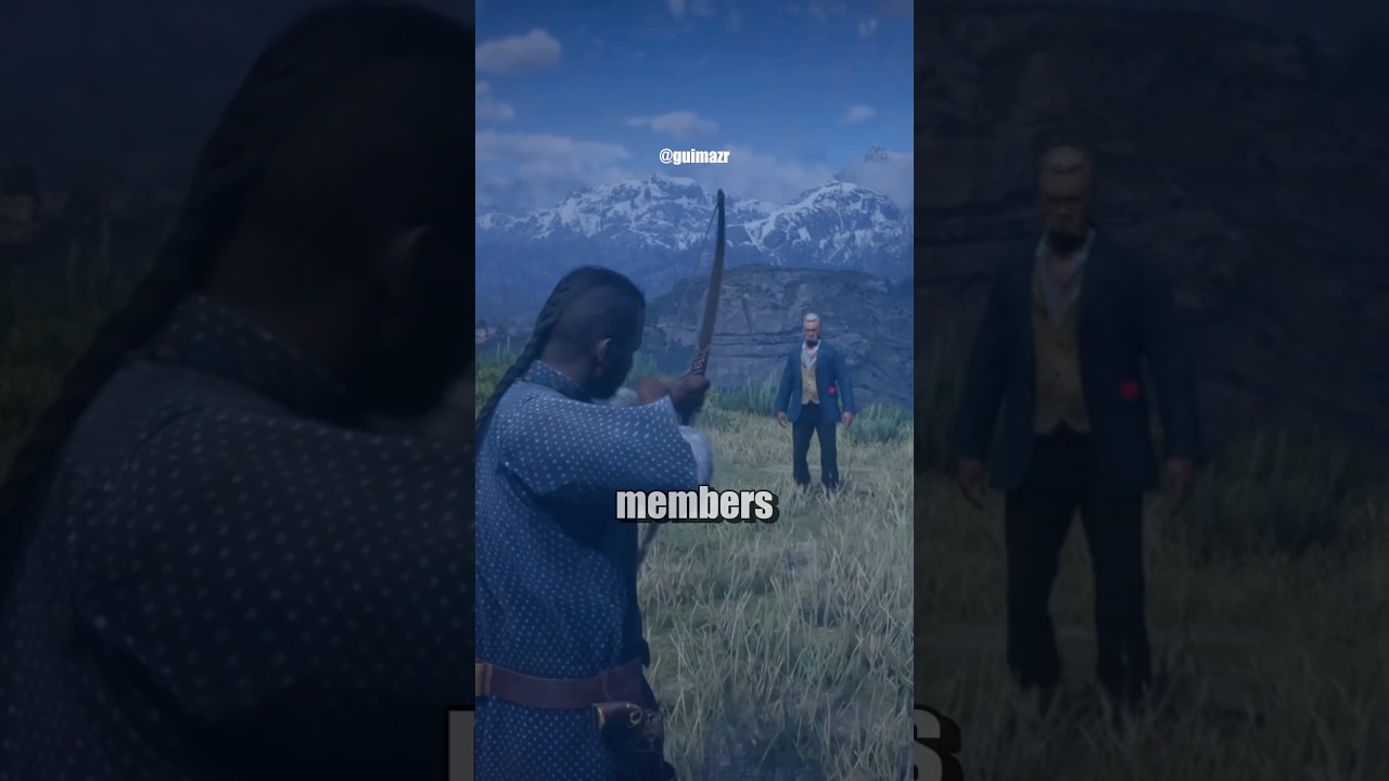 Trying the dead eye with the other gang members in red dead redemption 2 