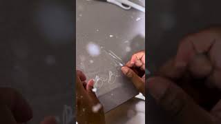 DIY Acrylic Christmas Stocking Nametags! #DIY #Cricut #christmas