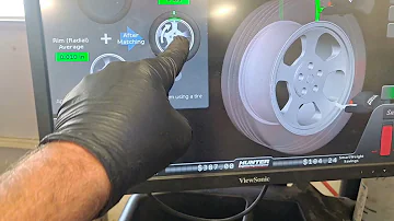 Diagnosing and repairing a tire vibration (road force variation) using hunter touch balancer