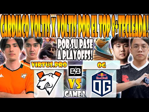 VIRTUS.PRO vs OG BO3[GAME 2]TIMADO, ABED, FLY VS NATSUMI, YOPAJ, SKEM-DREAMLEAGUE SEASON 27-DOTA-ESB