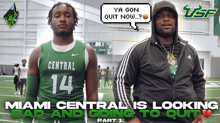 THEY ARRIVE AT UNIVERSITY OF SOUTH FLORIDA | MIAMI CENTRAL MIGHT QUIT..💔| MIC’D UP WITH TOMMY SHULER