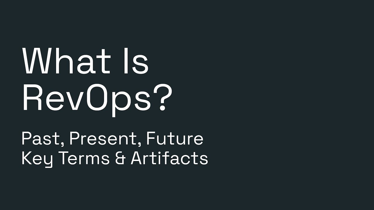 RevOps 101: What Revenue Operations Really Is (and Why It Matters)